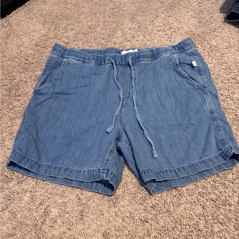 Men's Blue Casual Shorts